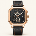 Poedagar 628 — Quartz Leather Watch