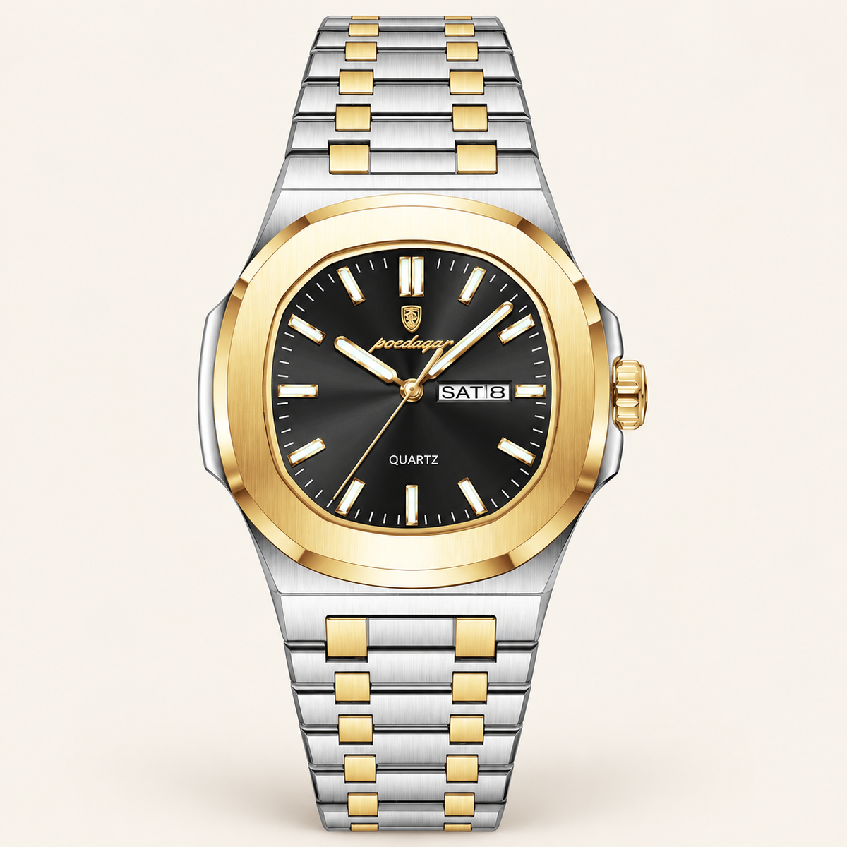 Poedagar 853 — Calendar Bracelet Watch