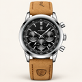 Poedagar 921 — Quartz Leather Watch